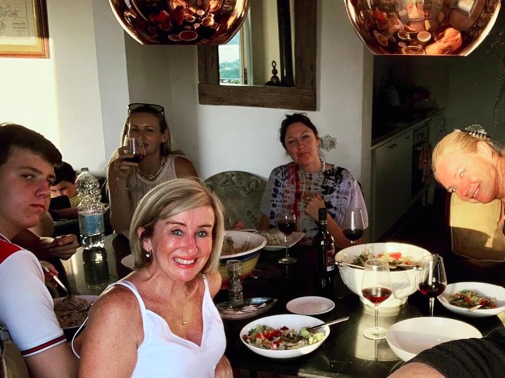 Karen, a guest at Villa Gioiella in Umbria