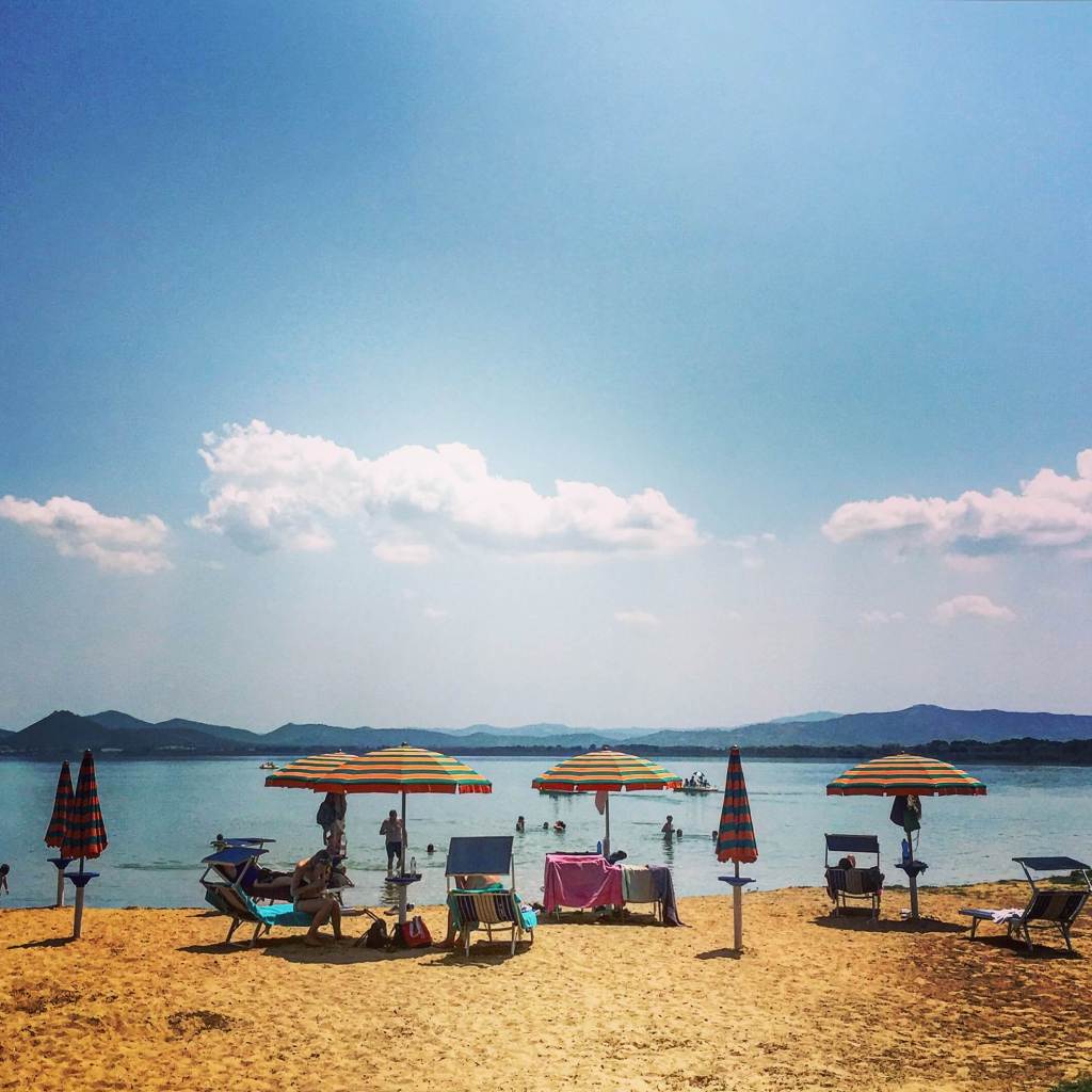 Lake Trasimeno Beach at Il Pescatore